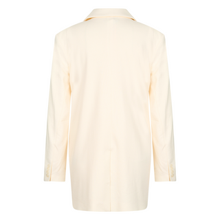 Licht gele blazer